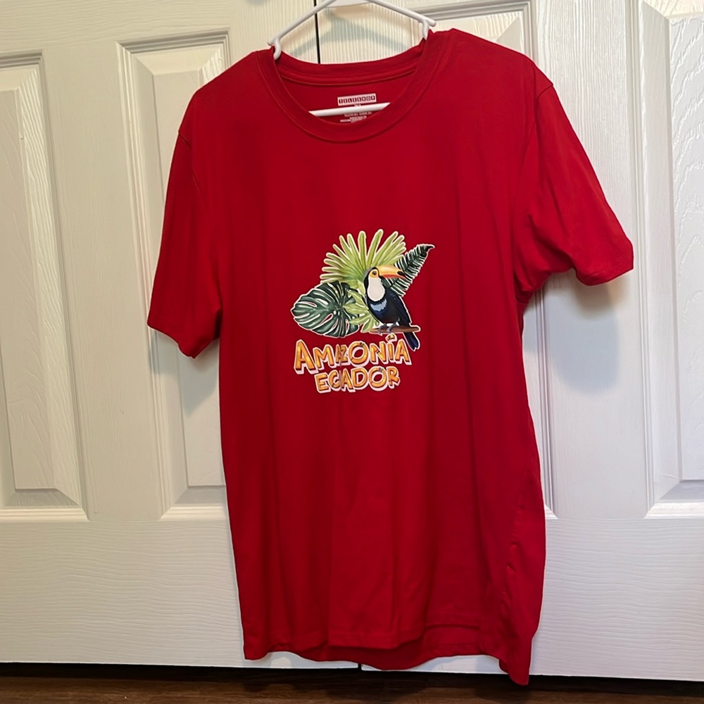 Red Teleshop Short Sleeve Tee